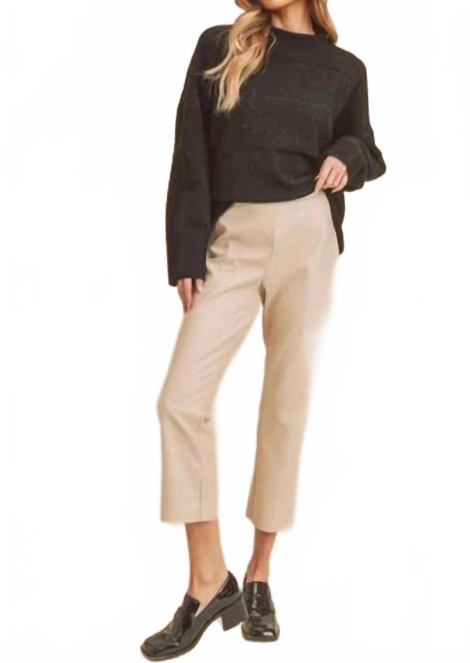 NEW AEMI + CO women's ryleigh sweater in black